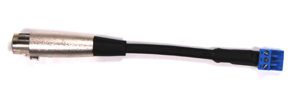 XLRF FEMALE XLR TO AMPHENOL ANYTEK 3-PIN CONNECTOR